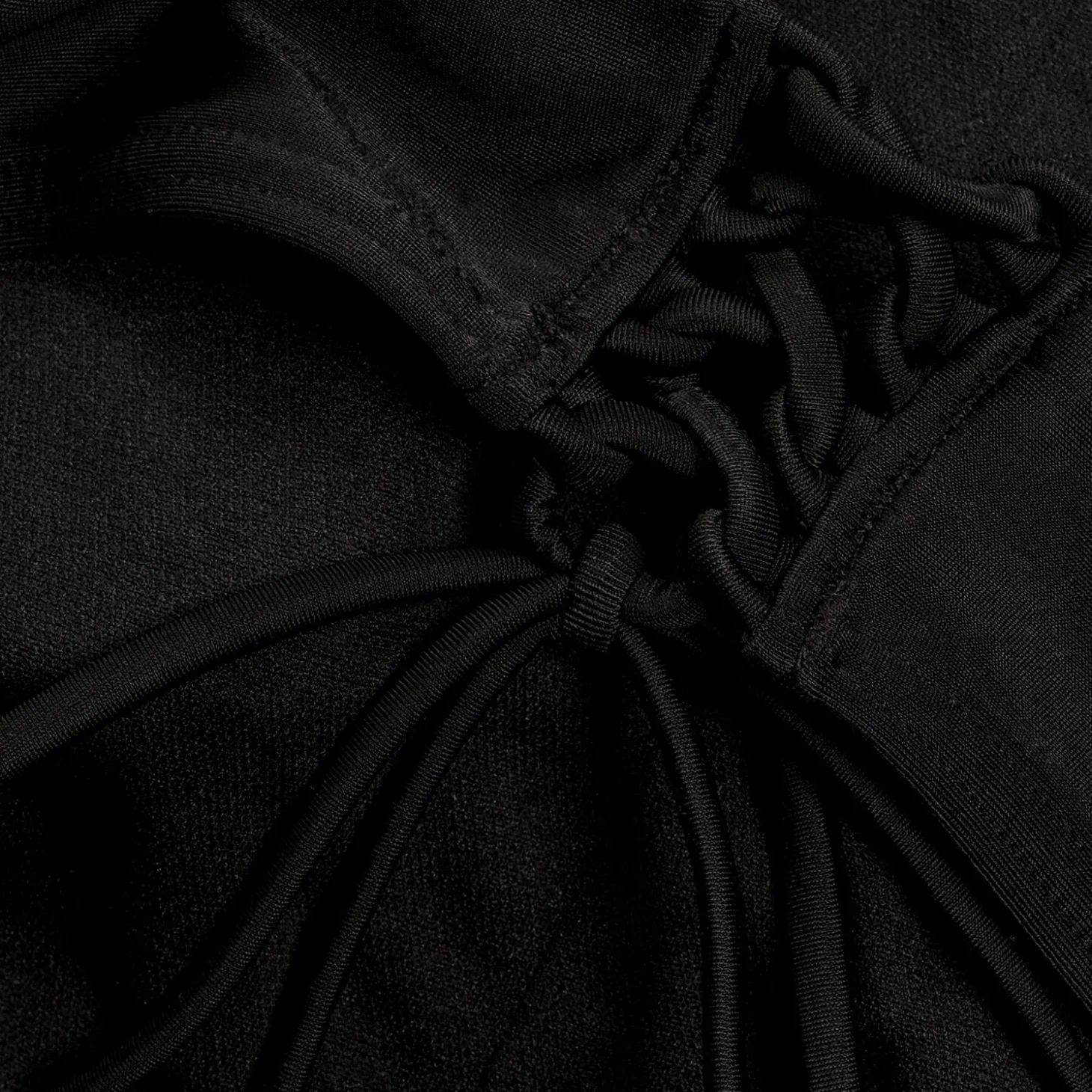 Women's Shaping Asymmetric Bikini Top Black