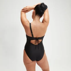 Women's Shaping Asymmetric Swimsuit Black