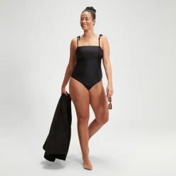 Women's Shaping Bandeau Swimsuit Black