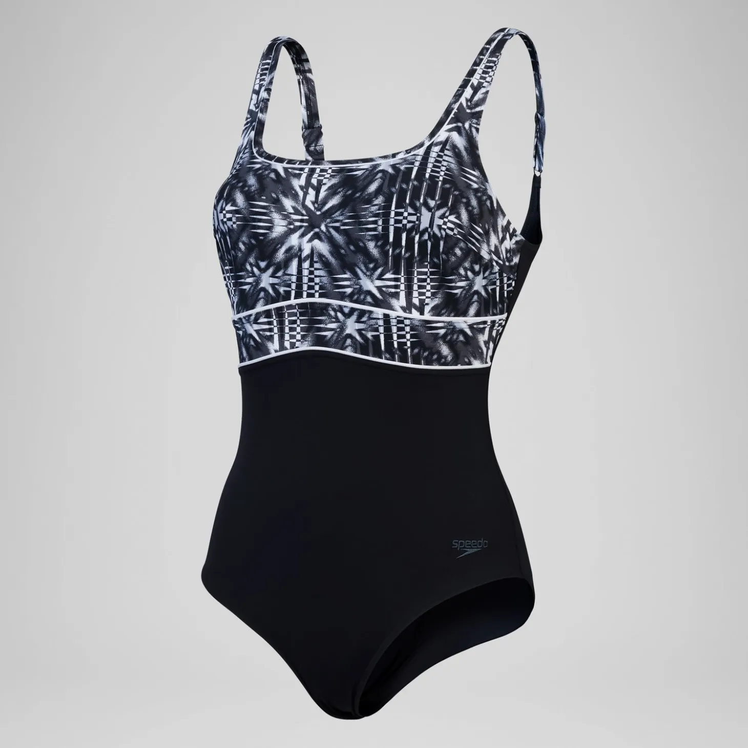 Women's Shaping Contour Eclipse Swimsuit Black/Grey