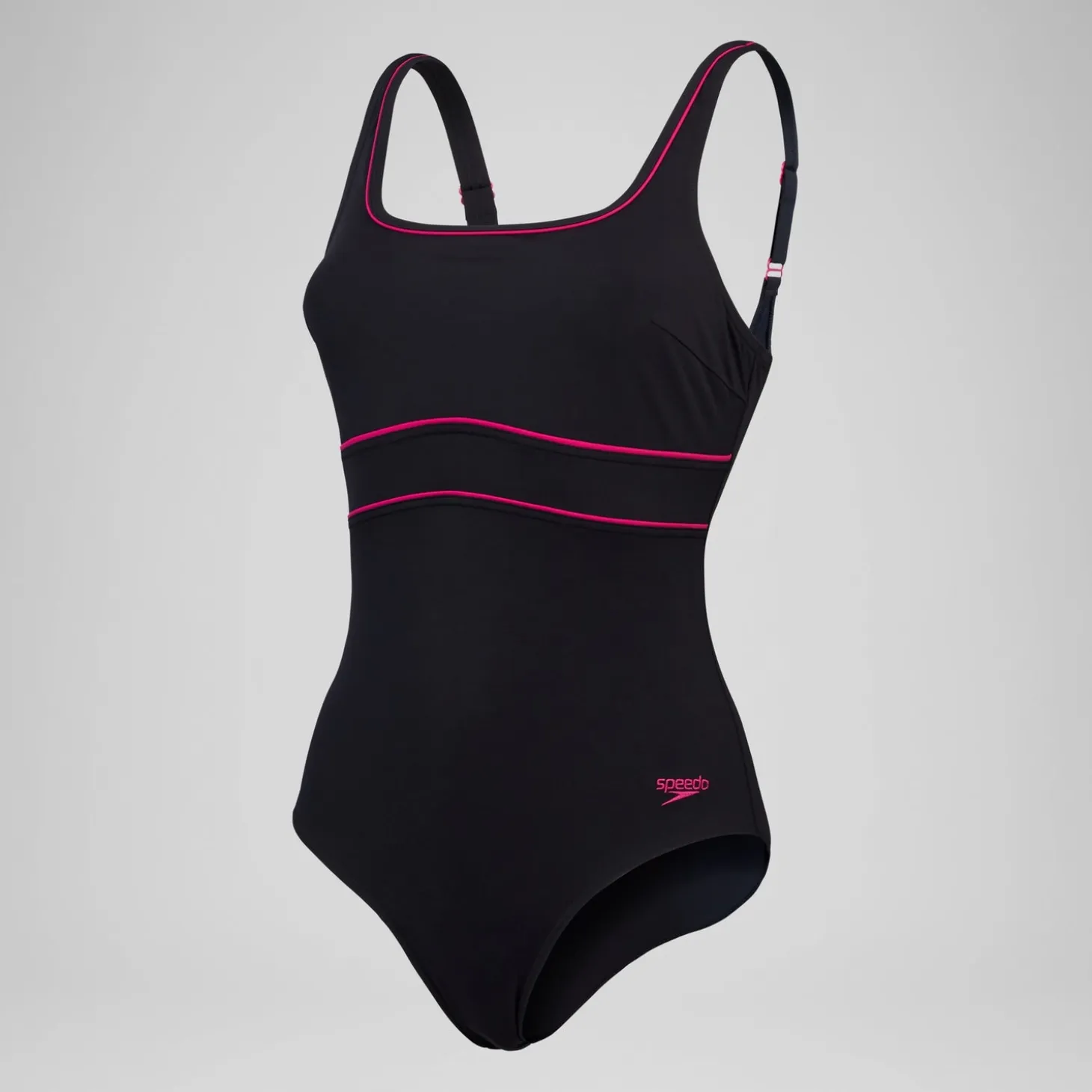Women's Shaping Contour Eclipse Swimsuit Black/Purple
