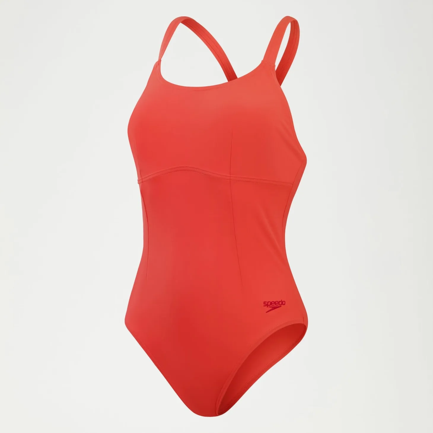 Women's Shaping Cross Back Swimsuit Red