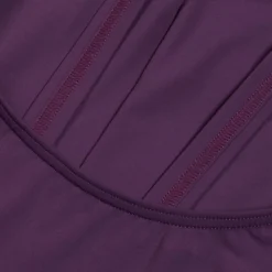 Women's Shaping Crossback Swimsuit Purple