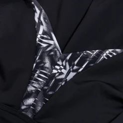 Women's Shaping Printed OpusGem DD+ Swimsuit Black/Grey