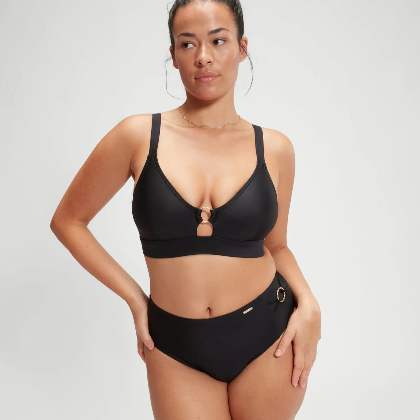 Women's Shaping Triangle Top Black