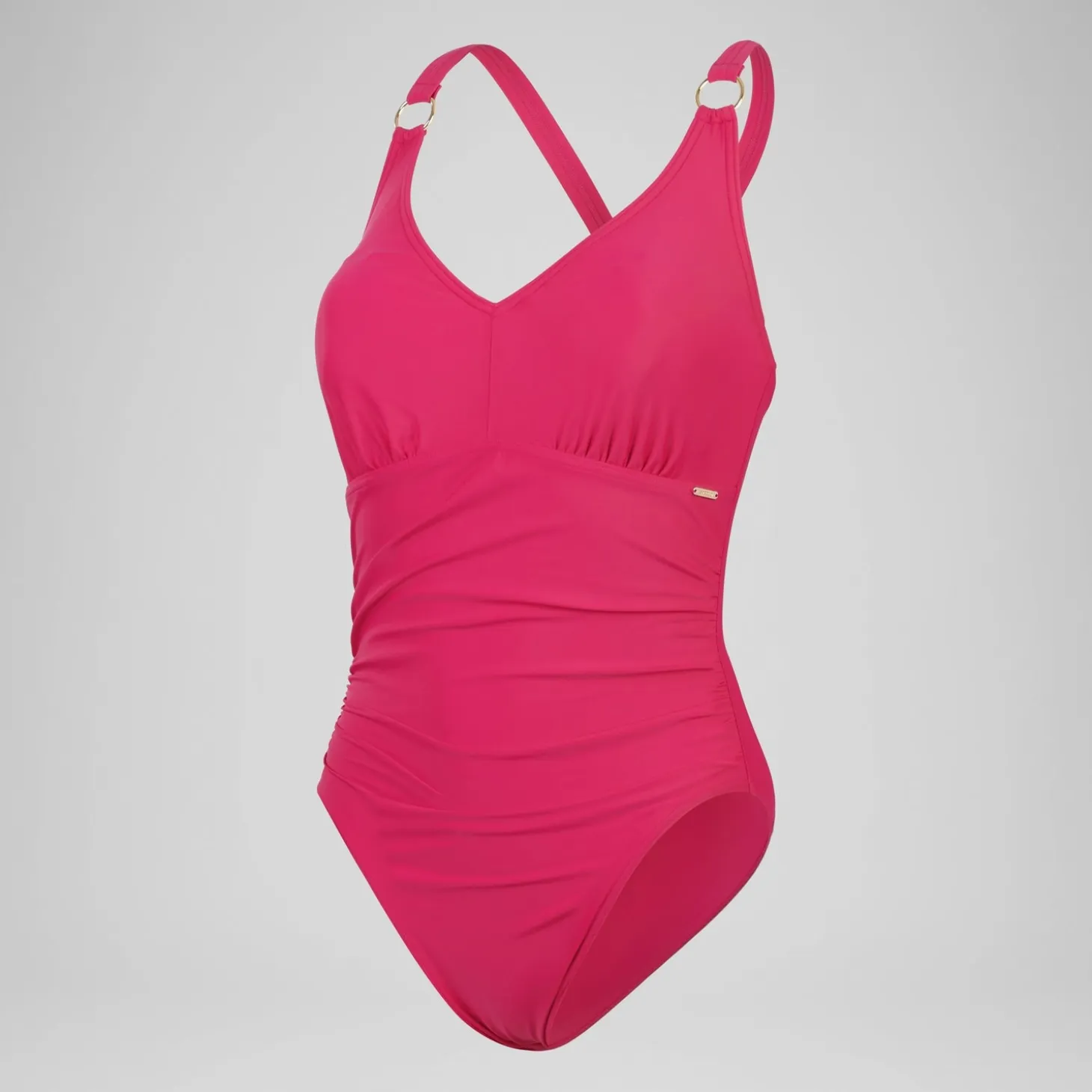 Women's Shaping V Neck Swimsuit Purple