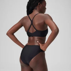 Women's Solid Classic Bikini Bottom Dark Grey