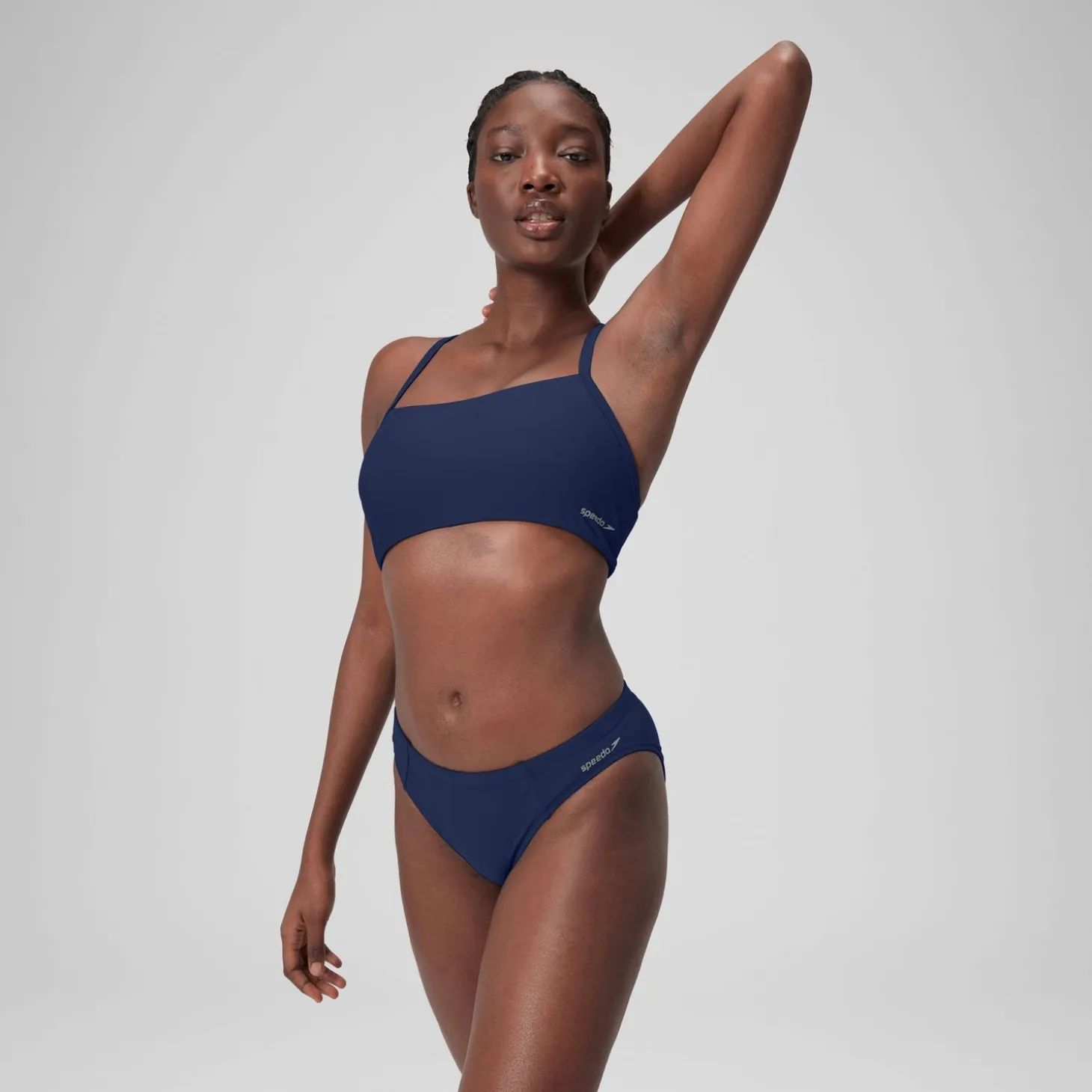 Women's Solid Classic Bottom Blue