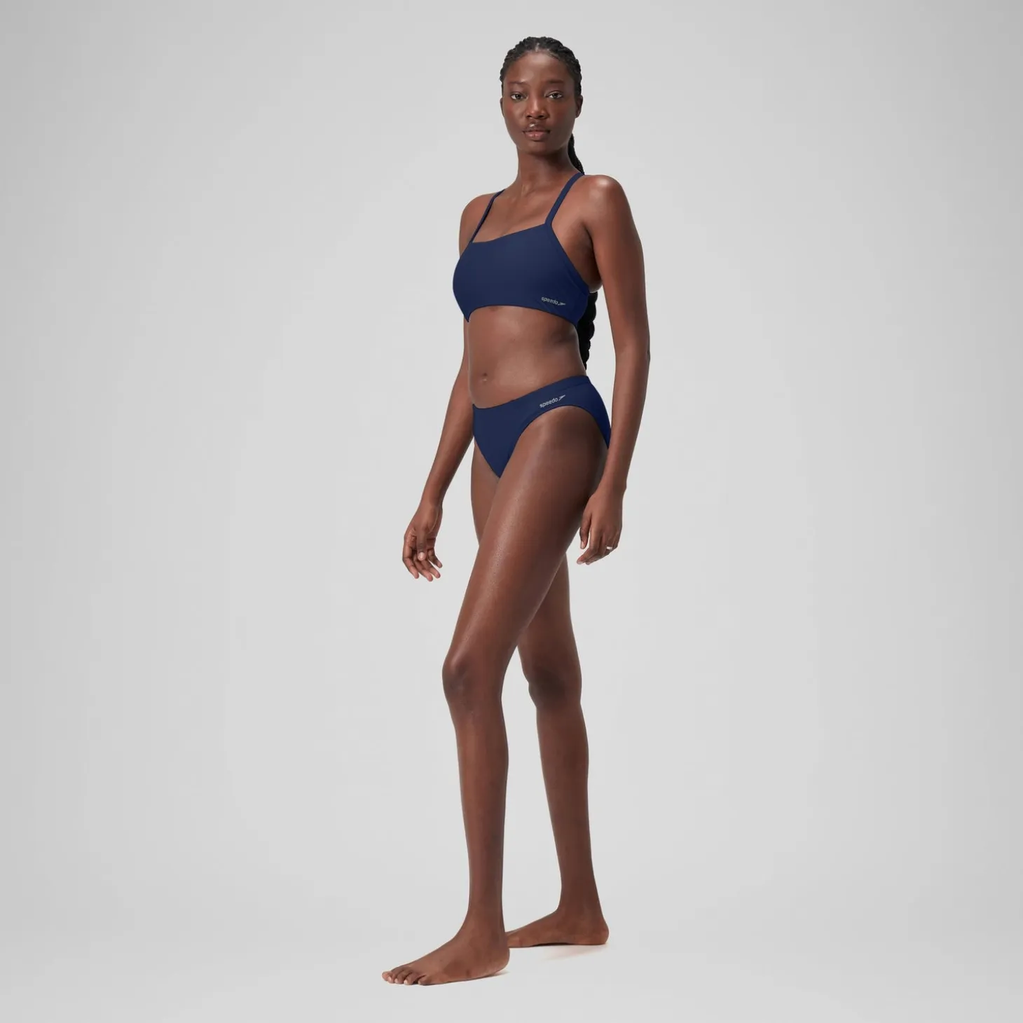 Women's Solid Classic Bottom Blue