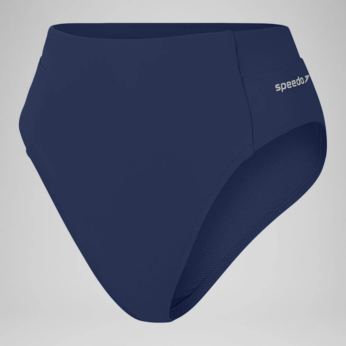 Women's Solid Hi Waist Bottom Blue