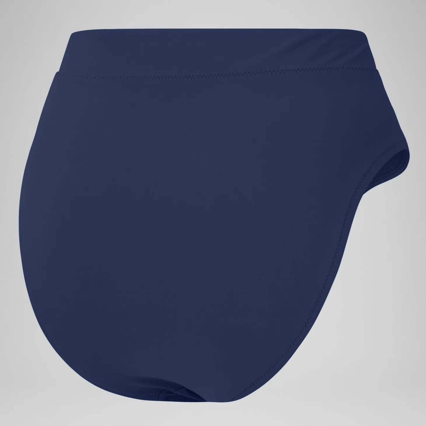 Women's Solid Hi Waist Bottom Blue