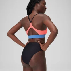 Women's Solid High Waisted Bikini Bottom Dark Grey