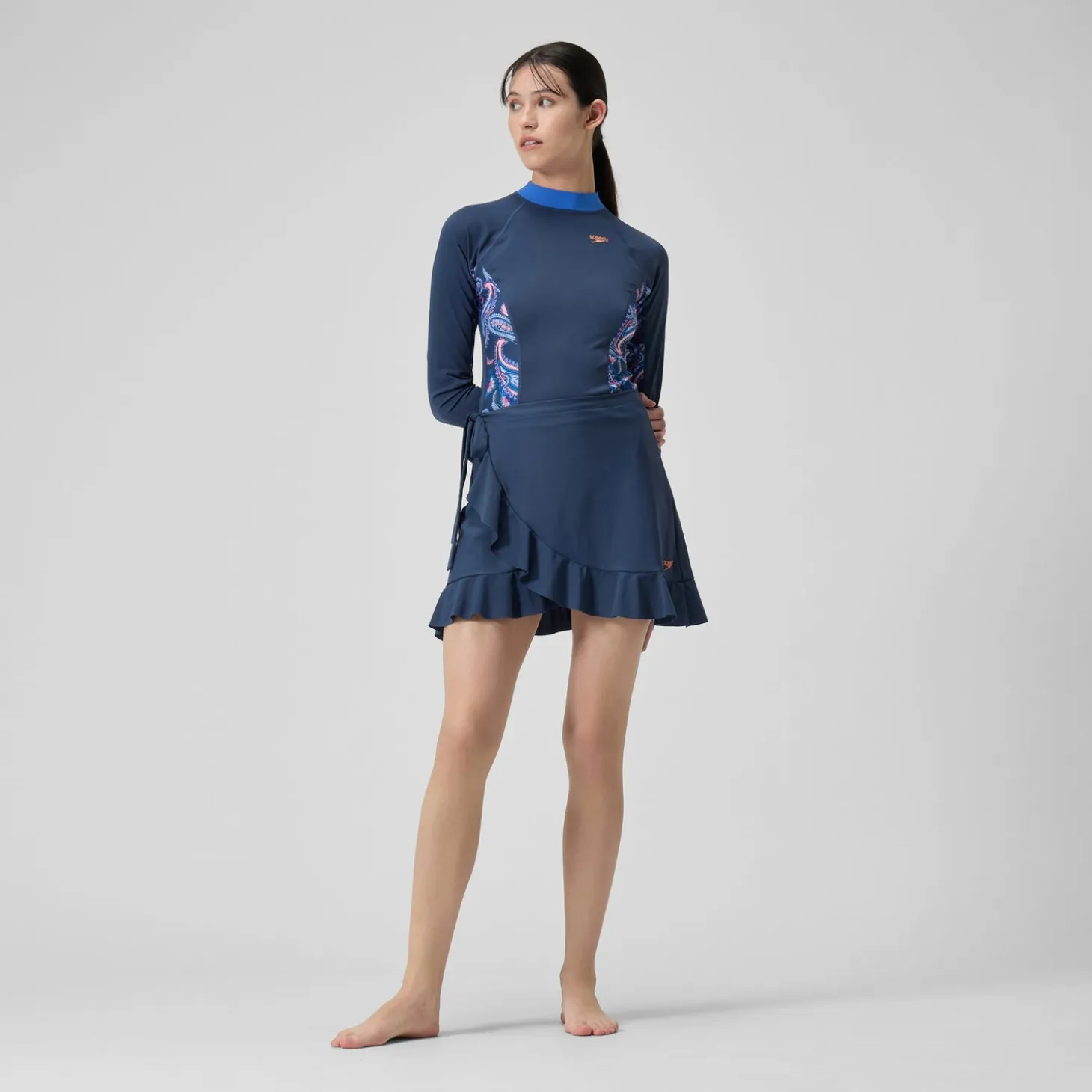 Women's Wrap Skirt Navy