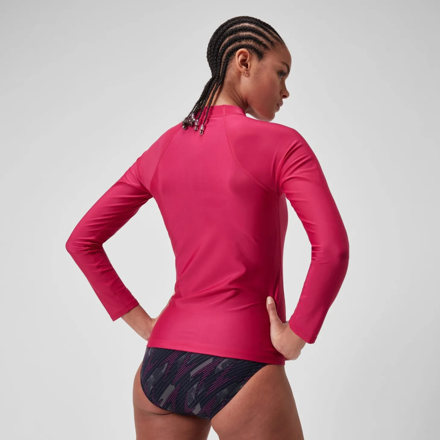Women'sLong Sleeve Rash Top Purple